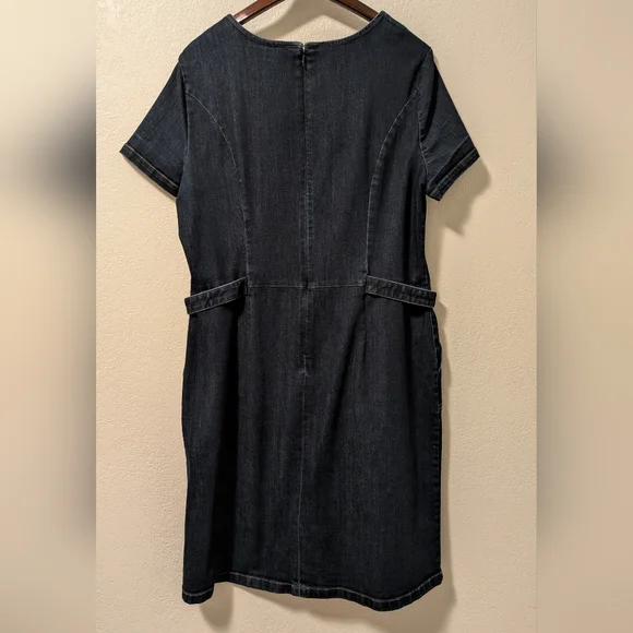Liz Claiborne Denim Dress - Picture 2 of 7